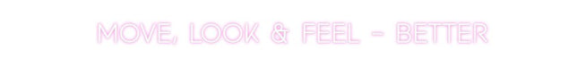 Custom Neon: MOVE, LOOK & ... - Neon Filter