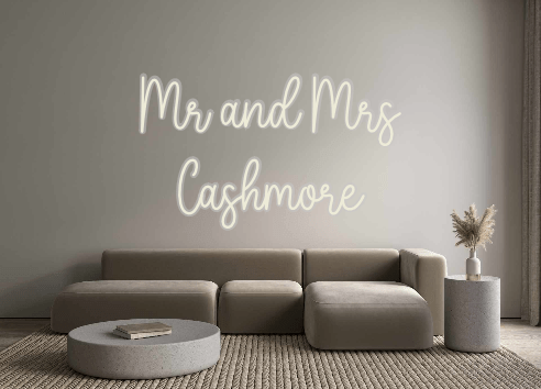 Custom Neon: Mr and Mrs Ca... - Neon Filter