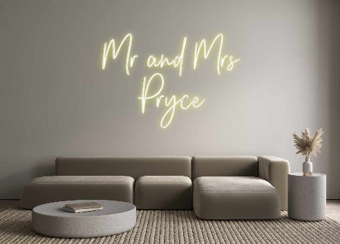 Custom Neon: Mr and Mrs P... - Neon Filter