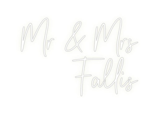 Custom Neon: Mr & Mrs ... - Neon Filter