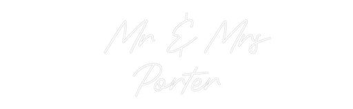 Custom Neon: Mr & Mrs ... - Neon Filter