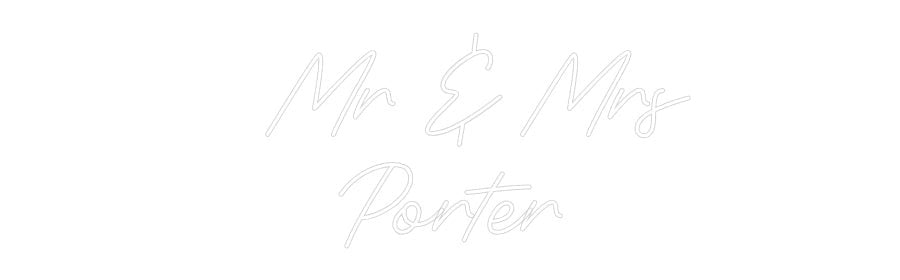 Custom Neon: Mr & Mrs ... - Neon Filter