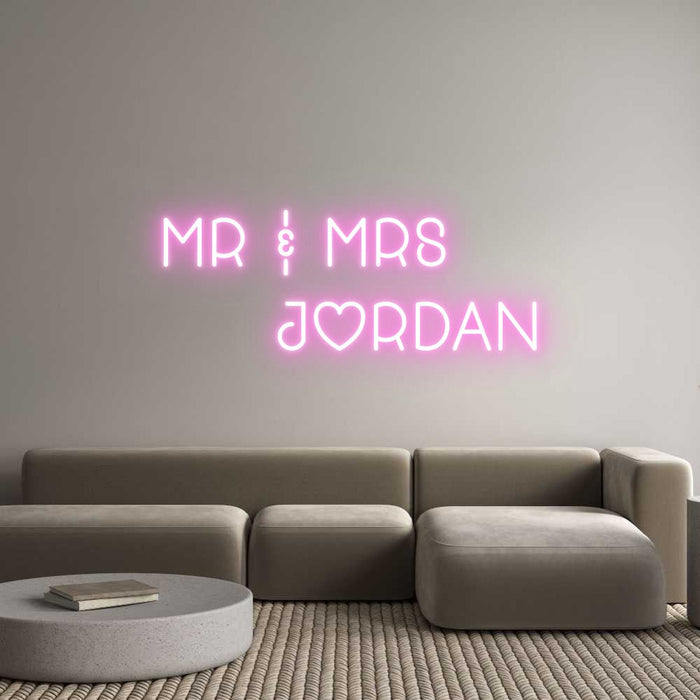 Custom Neon: Mr & Mrs ... - Neon Filter