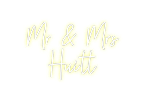 Custom Neon: Mr & Mrs ... - Neon Filter