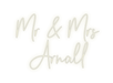 Custom Neon: Mr & Mrs Arn... - Neon Filter