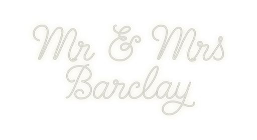 Custom Neon: Mr & Mrs Bar... - Neon Filter