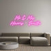 Custom Neon: Mr & Mrs Har... - Neon Filter