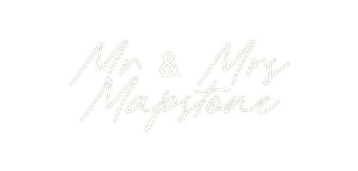 Custom Neon: Mr & Mrs Ma... - Neon Filter