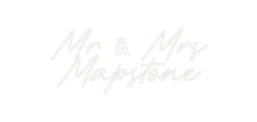 Custom Neon: Mr & Mrs Ma... - Neon Filter