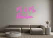 Custom Neon: Mr & Mrs Robe... - Neon Filter