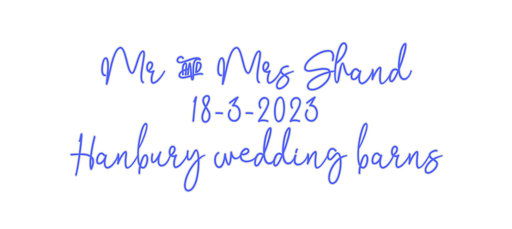 Custom Neon: Mr & Mrs Shan... - Neon Filter