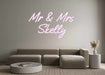 Custom Neon: Mr & Mrs Sk... - Neon Filter