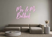 Custom Neon: Mrs & Mr Bal... - Neon Filter