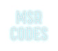 Custom Neon: MSR CODES - Neon Filter