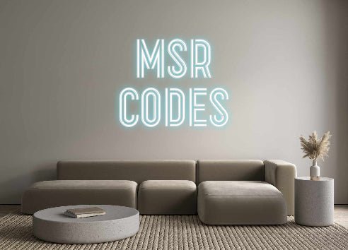 Custom Neon: MSR CODES - Neon Filter