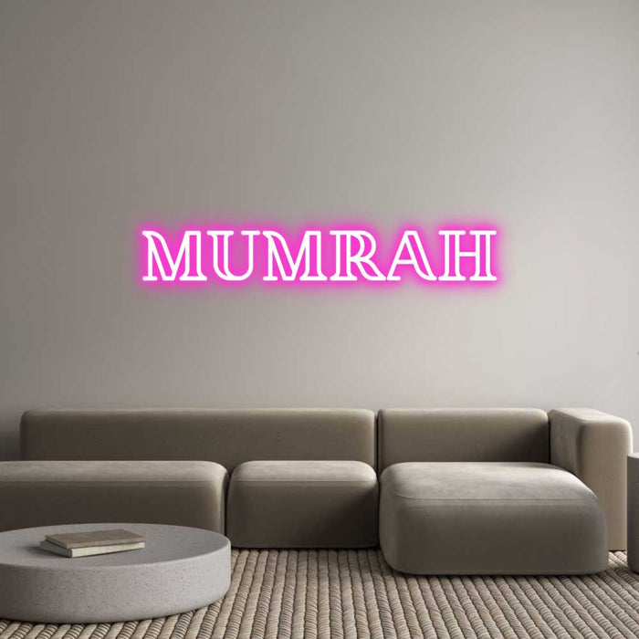 Custom Neon: MUMRAH - Neon Filter