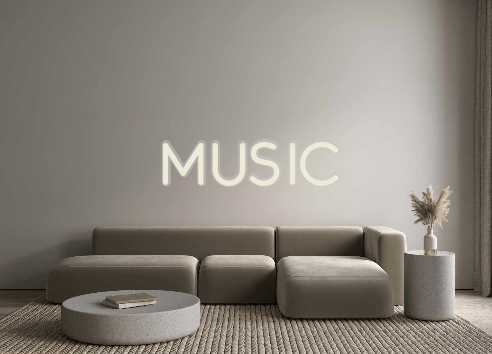 Custom Neon: MUSIC - Neon Filter