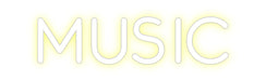 Custom Neon: MUSIC - Neon Filter