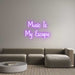 Custom Neon: Music Is My ... - Neon Filter