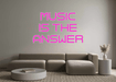 Custom Neon: MUSIC IS THE ... - Neon Filter