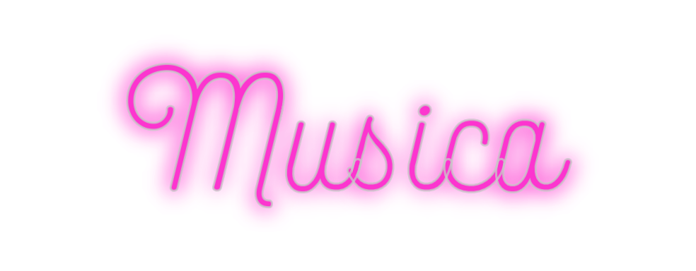 Custom Neon: Musica - Neon Filter