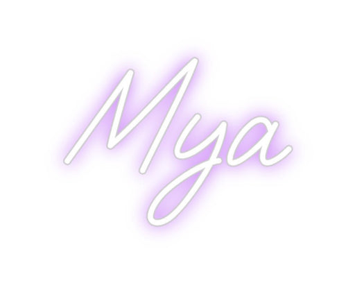 Custom Neon: Mya - Neon Filter