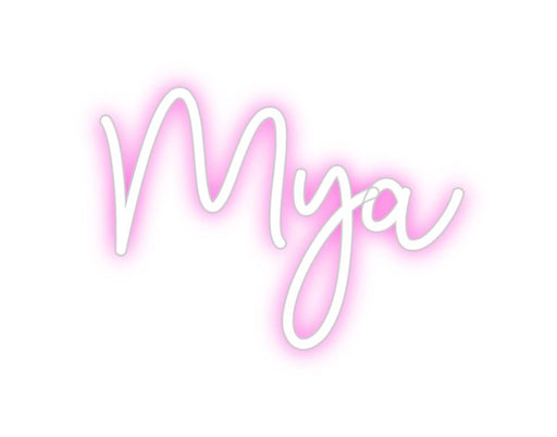 Custom Neon: Mya - Neon Filter