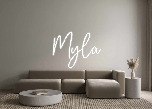 Custom Neon: Myla - Neon Filter