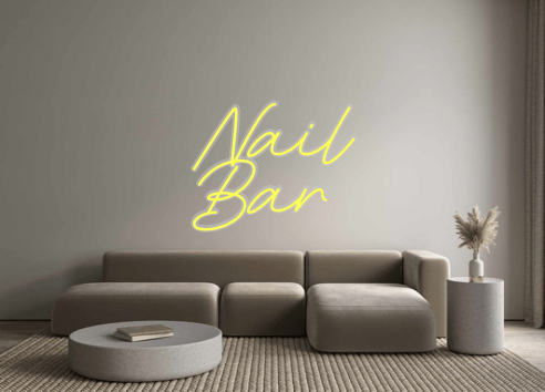 Custom Neon: Nail Bar - Neon Filter