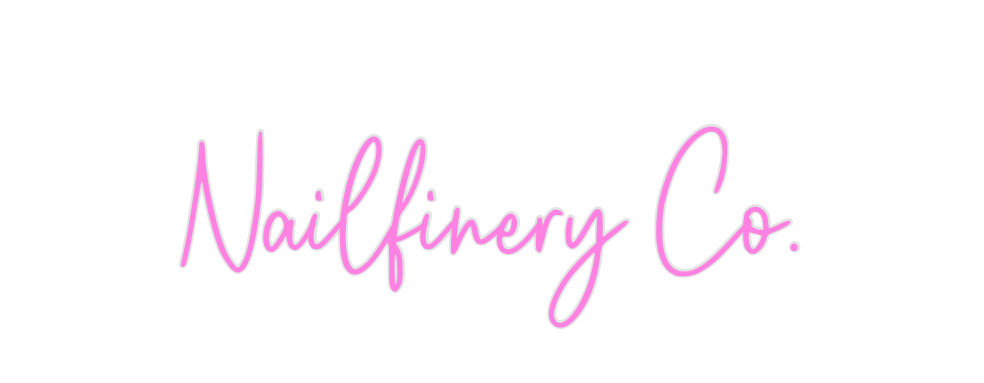 Custom Neon: Nailfinery Co. - Neon Filter