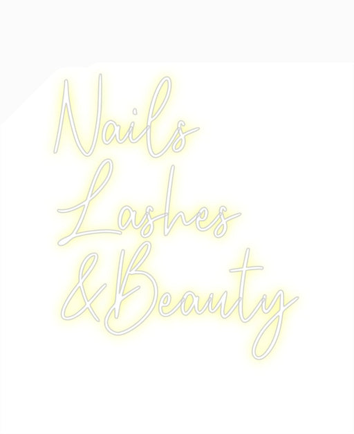 Custom Neon: Nails Lashes... - Neon Filter