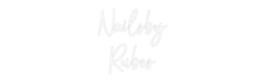 Custom Neon: Nailsby Rubes - Neon Filter