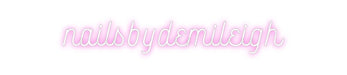 Custom Neon: nailsbydemile... - Neon Filter