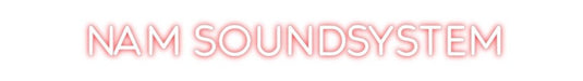 Custom Neon: nam soundsystem - Neon Filter