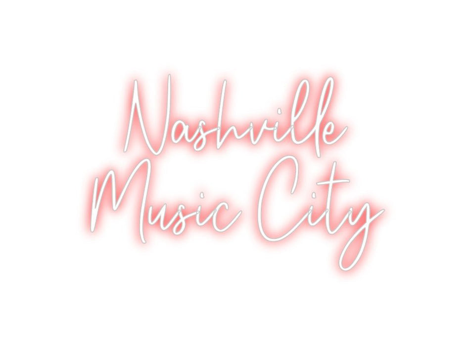 Custom Neon: Nashville Mu... - Neon Filter