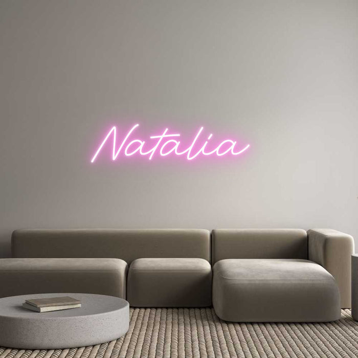 Custom Neon: Natalia - Neon Filter