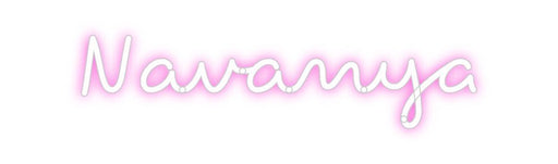 Custom Neon: Navanya - Neon Filter