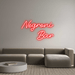 Custom Neon: Negroni Bar - Neon Filter