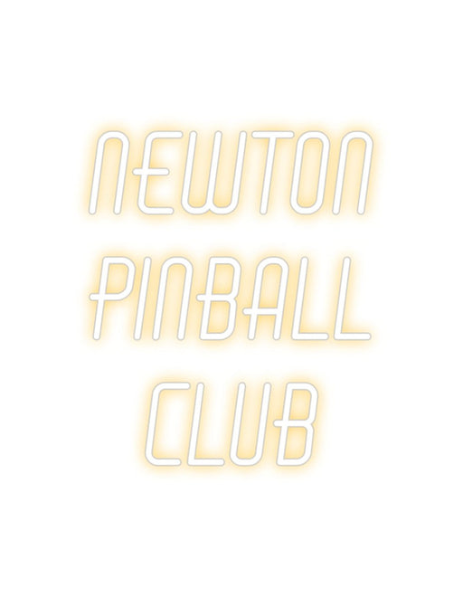 Custom Neon: Newton Pinba... - Neon Filter