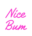 Custom Neon: Nice Bum - Neon Filter