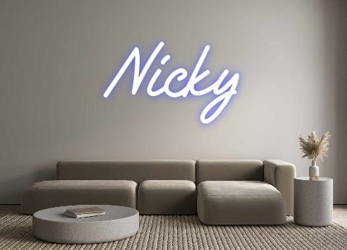 Custom Neon: Nicky - Neon Filter