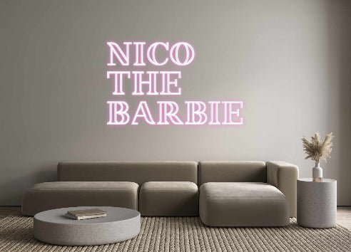 Custom Neon: NICO TH... - Neon Filter