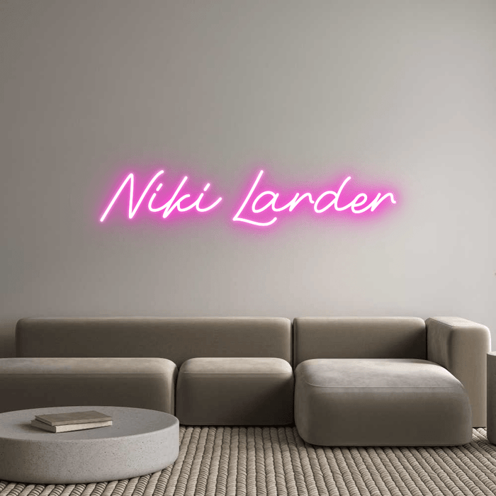 Custom Neon: Niki Larder - Neon Filter