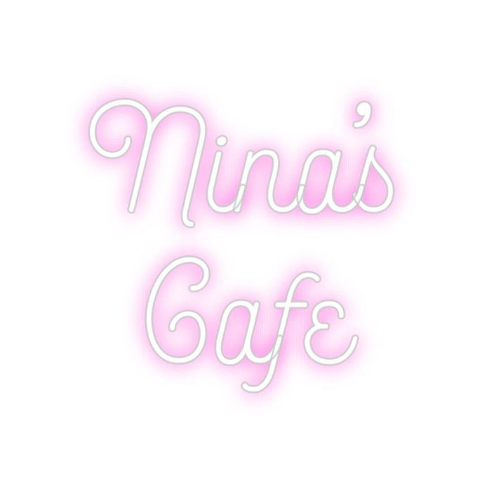 Custom Neon: Nina’s Cafe - Neon Filter