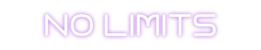 Custom Neon: No Limits - Neon Filter