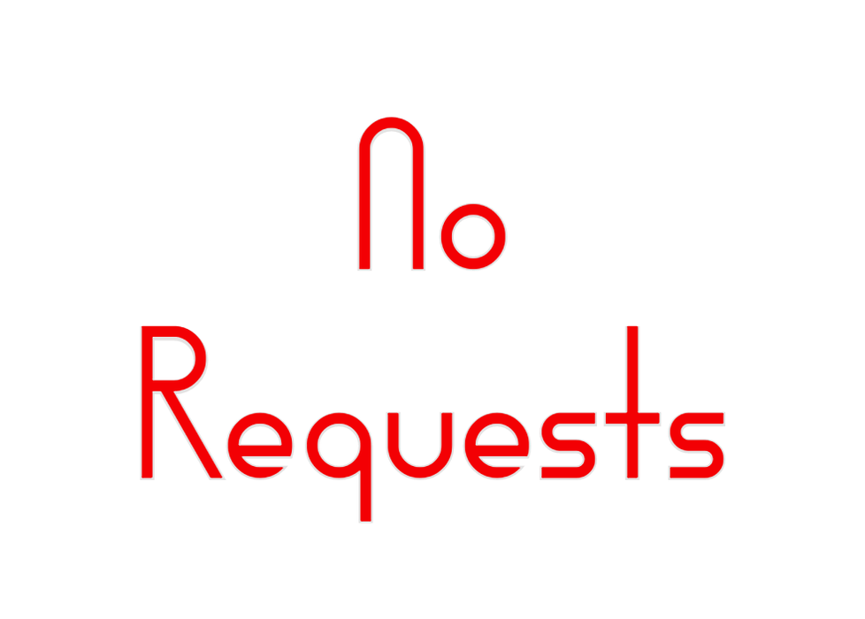 Custom Neon: No Requests - Neon Filter