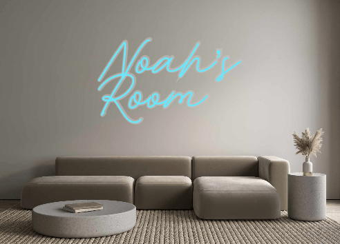 Custom Neon: Noah’s Room - Neon Filter