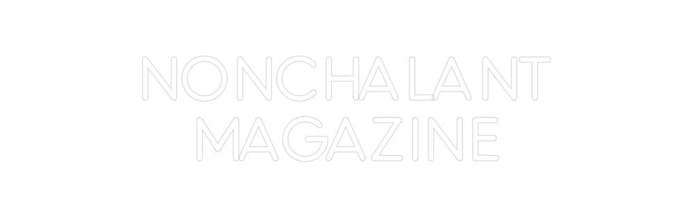 Custom Neon: NONCHALANT M... - Neon Filter