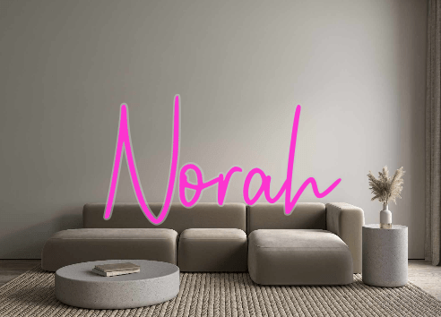 Custom Neon: Norah - Neon Filter