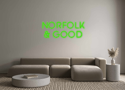 Custom Neon: Norfolk & Good - Neon Filter